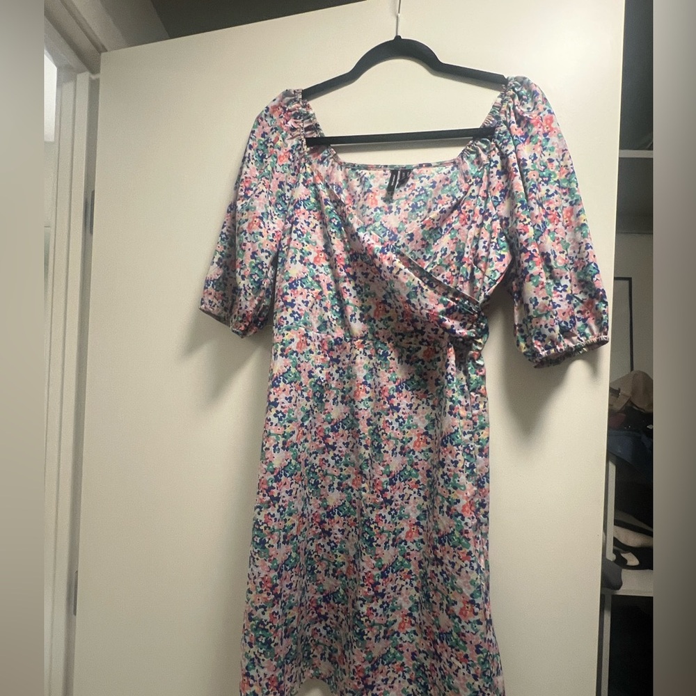 Floral Off-Shoulder Dress
